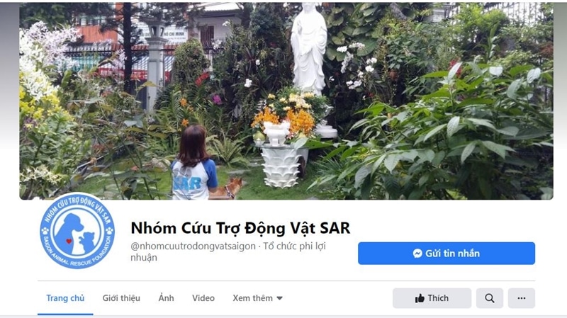 nhom cuu tro dong vat sar