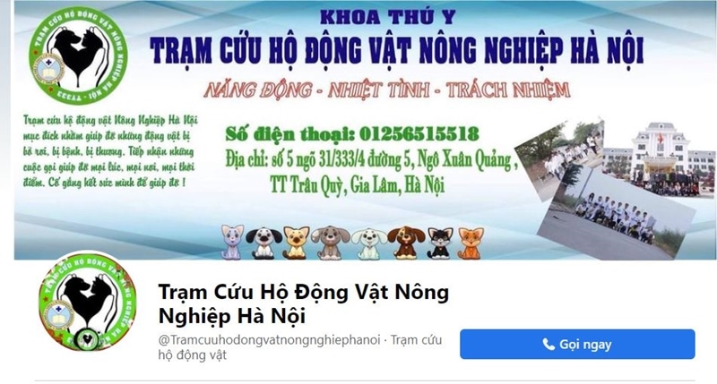 tram cuu ho dong vat nong nghiep hn