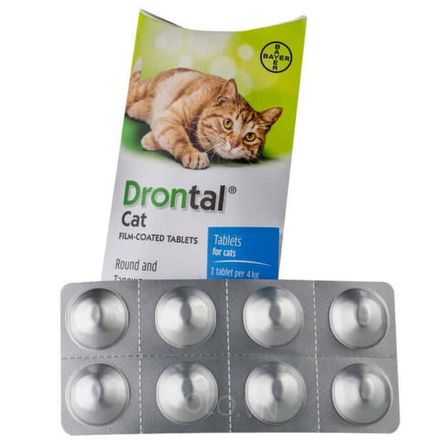 thuoc xo giun drontal cat 1 vi gom 8 vien 1 vien dung cho 4kg